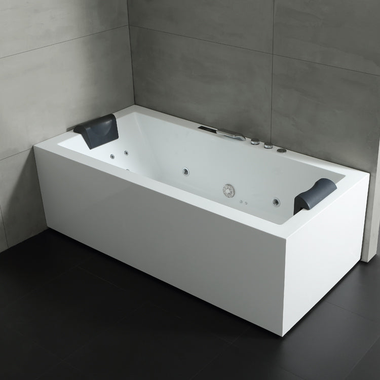 Dwuosobowa wanna z hydromasażem prawa GE109-1TSL (180x80x62cm)