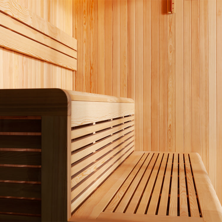 Sauna z drewna sosnowego AWT E1801A XL (200x200x210)