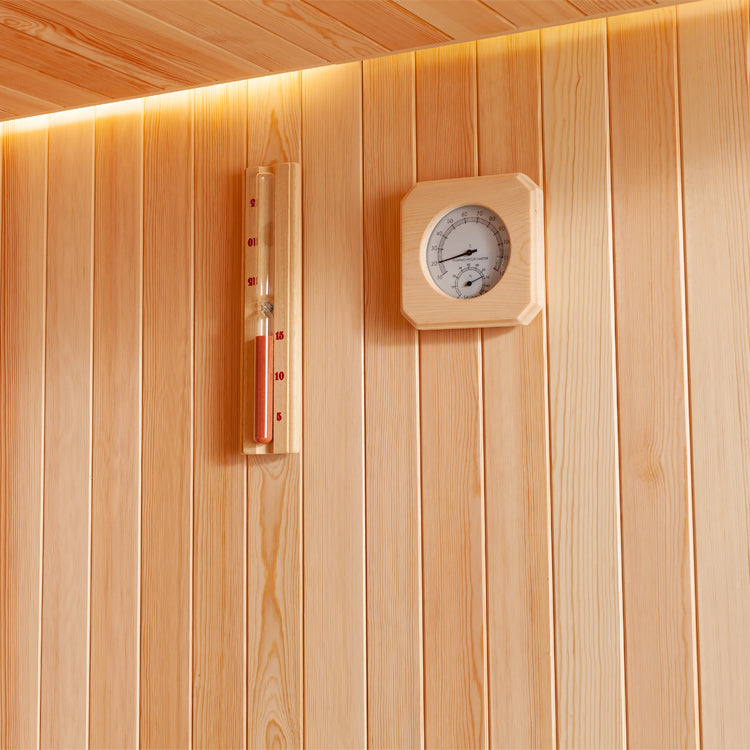 Sauna z drewna sosnowego AWT E1801A XL (200x200x210)