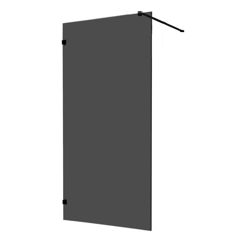 Kabina prysznicowa Walk-in Czarna AWT LW1000-B (100x210cm)