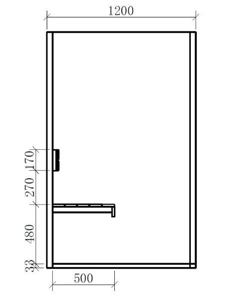 Sauna z drewna sosnowego AWT E1803B (150x120x190cm)