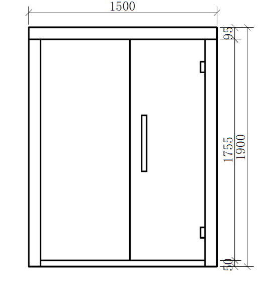 Sauna z drewna sosnowego AWT E1803B (150x120x190cm)