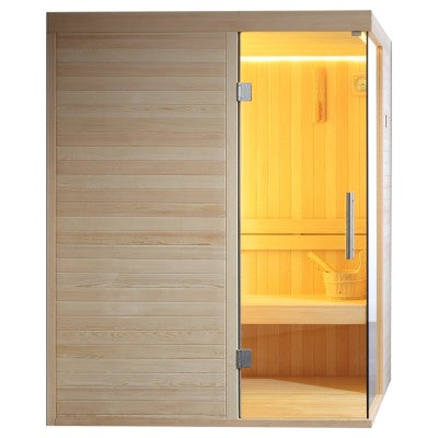 Sauna z drewna sosnowego AWT E1804C (120x120x190cm)