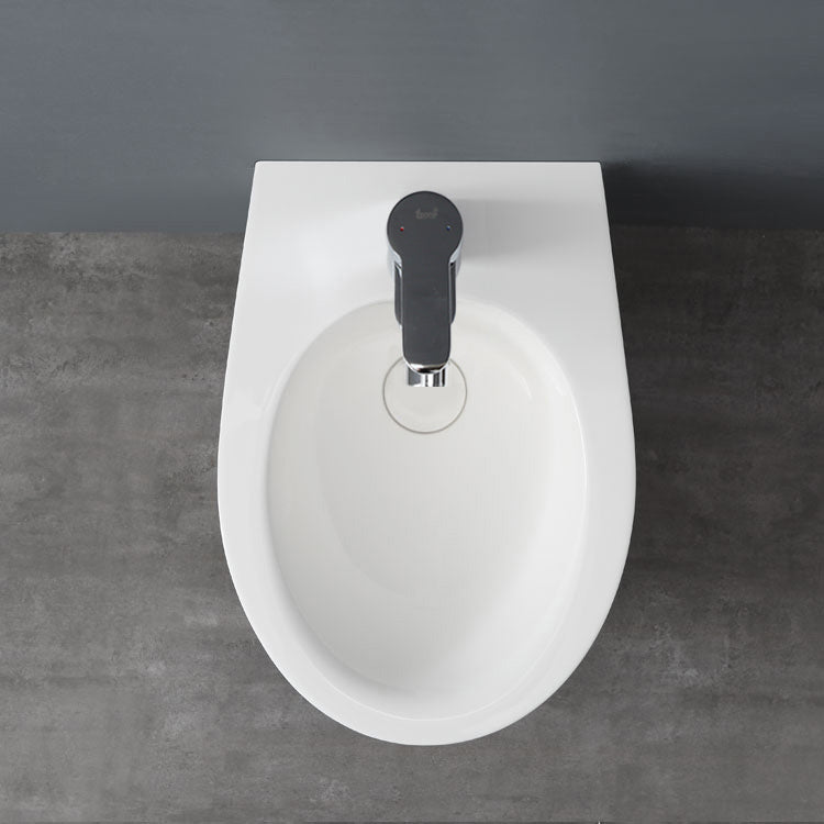 Mineralny bidet wiszący StoneArt (52x37x32cm) TFS-101P