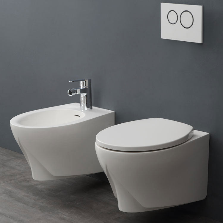 Mineralny bidet wiszący StoneArt (52x37x32cm) TFS-101P