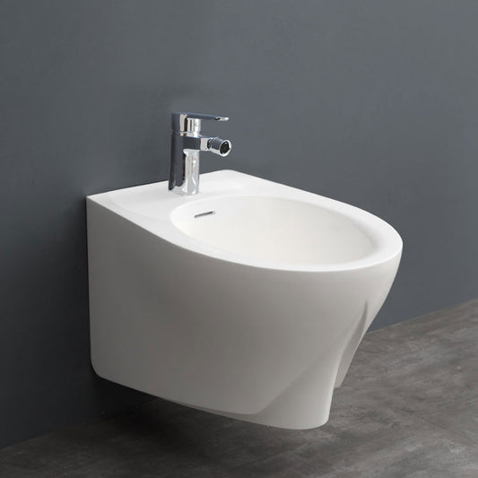 Mineralny bidet wiszący StoneArt (52x37x32cm) TFS-101P