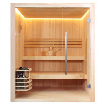 Sauna z drewna sosnowego AWT E1802(180x180x210cm)