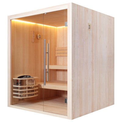 Sauna z drewna sosnowego AWT E1802(180x180x210cm)