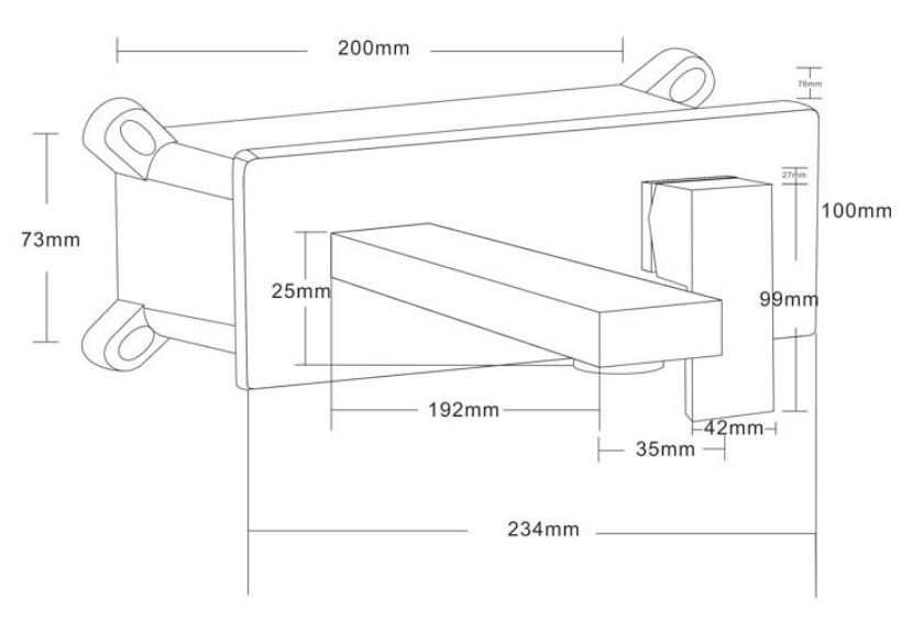 Umywalkowa bateria podtynkowa Lecco 938450 chrom